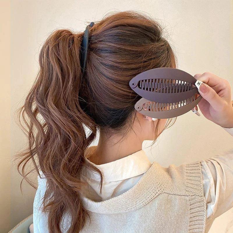 « Lot de 1/3 Pinces Banane – Anti-Glisse, Cheveux Fins »