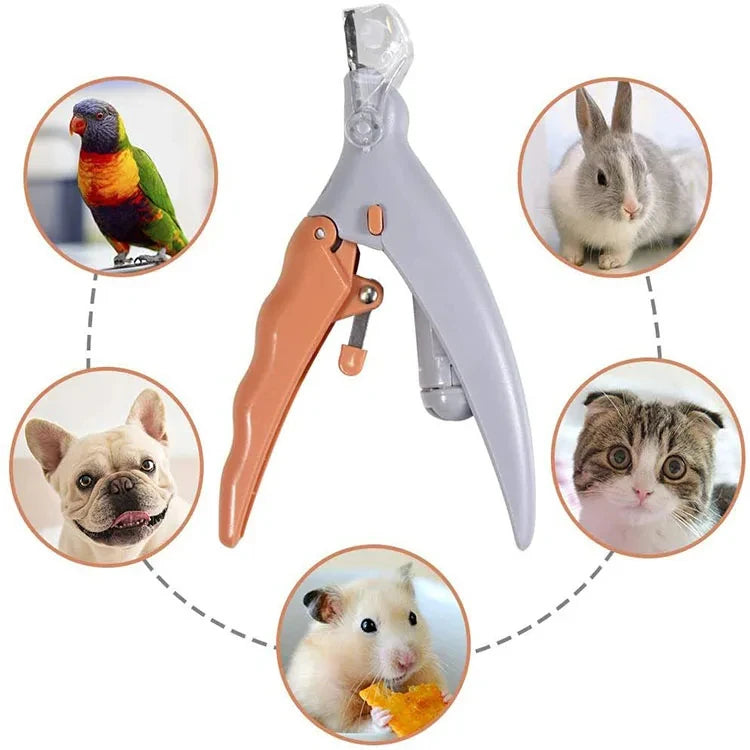 Professional Pet Nail Clipper with LED Light – Precision Grooming Tool for Dogs & Cats