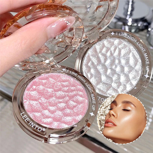 Blush poudre – Poudre perlée à haute brillance, fine et scintillante – Maquillage illuminant, sans chute