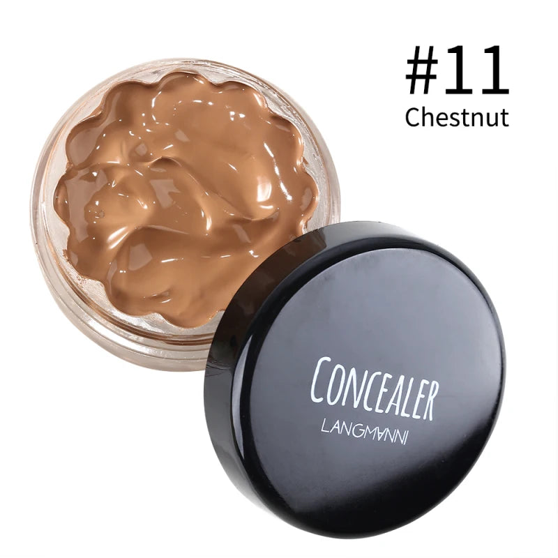 Crème Correctrice Fond de Teint 12 ml – Haute Couvrance, Anti-Cernes et Taches, Waterproof, Longue Tenue, Base de Maquillage pour le Visage