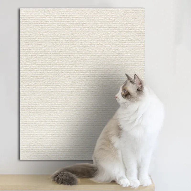Self-Adhesive Cat Scratch Protector – Trimmable Furniture & Wall Protection Mat