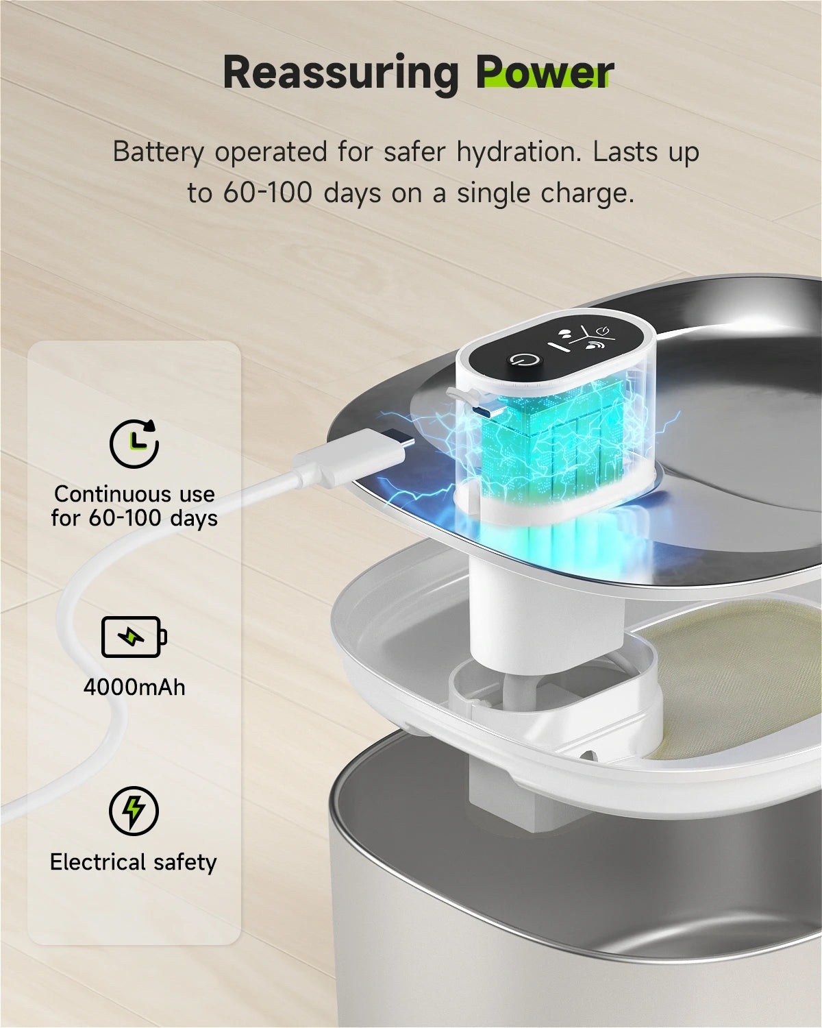 Smart Motion Detection • 4L Capacity • Wireless Freedom