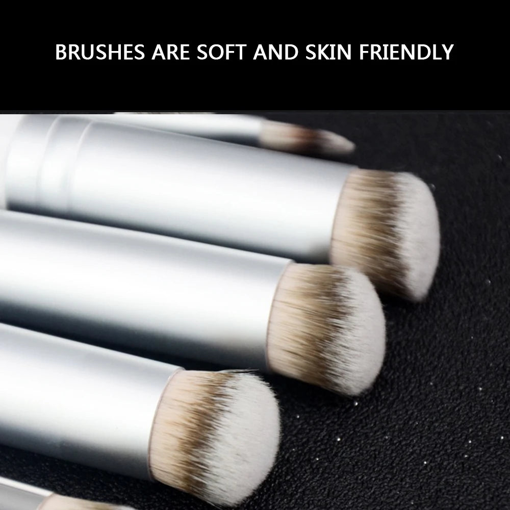 Pinceau correcteur de fond de teint, pinceaux de fard à joues de Contour Premium, impeccable sous les yeux, brosse de maquillage Dense pour le visage pour mélanger