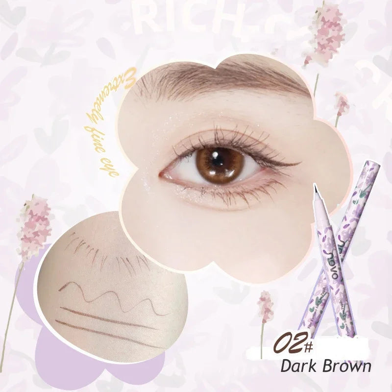 Crayon Eyeliner Gel Blanc – Doux, Haute Pigmentation, Longue Tenue, Étanche, Stylo Yeux, Outil Maquillage Éclaircissant