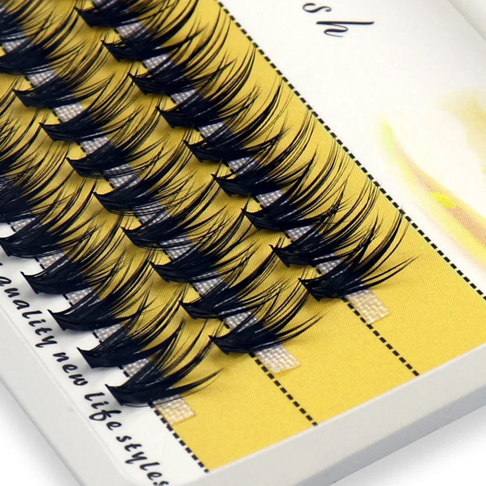 Cils en vison 20D/30D – 1 boîte/60 grappes, extensions de cils naturels 3D russes, cils individuels en grappes – Outils de maquillage