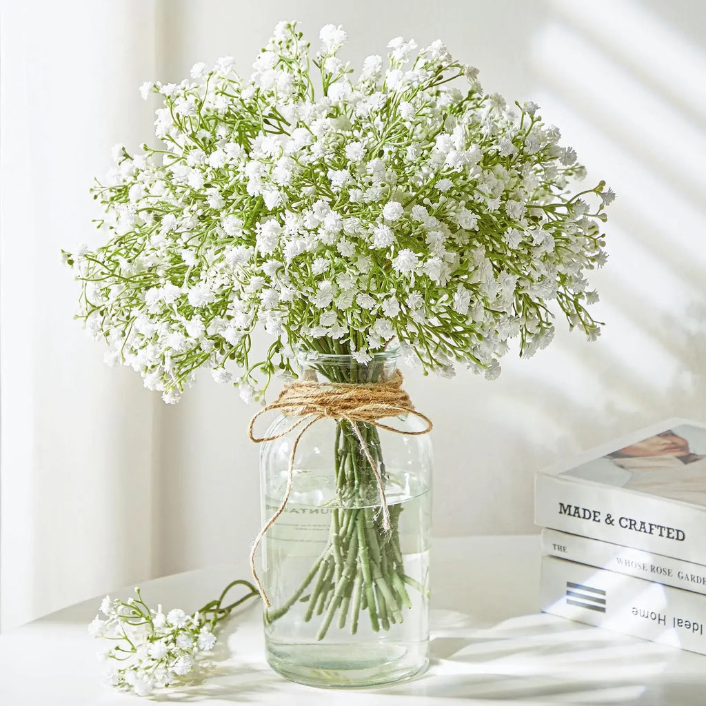 Artificial Baby’s Breath Flowers – Gypsophila Bouquet for Wedding & Home Décor