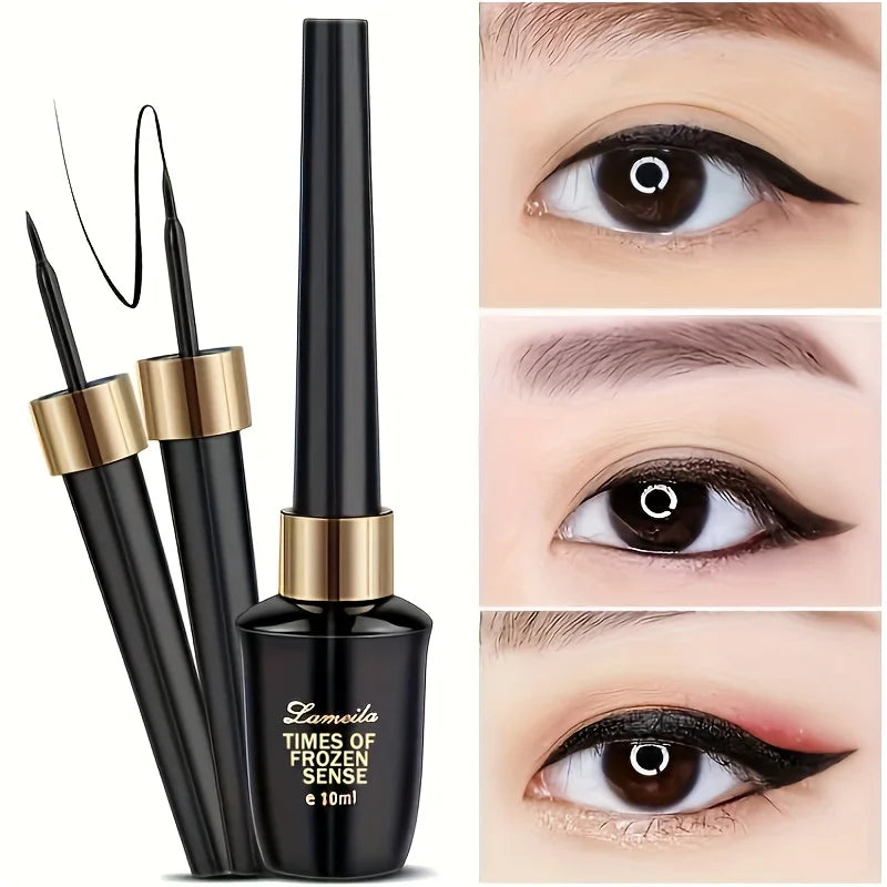 Eyeliner liquide pointe fine séchage rapide waterproof longue tenue ultra-fin