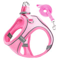 Reflective Adjustable Pet Harness & Leash Set – For Cats & Small Dogs