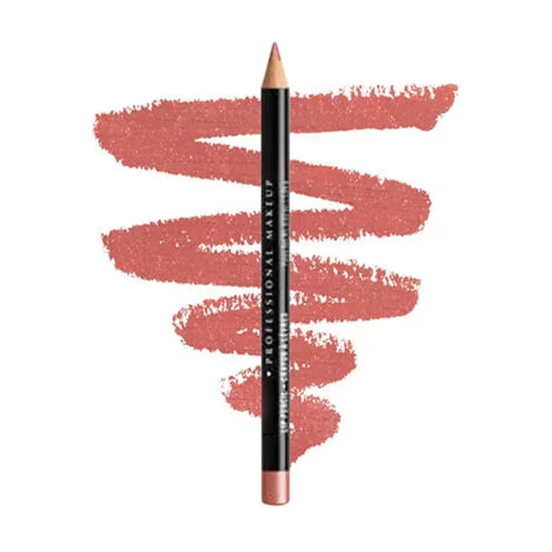 Crayon à Lèvres Slim – Longue Tenue, Crémeux, Waterproof, Effet Repulpant, Teintes Naturelles Nude et Marron, Maquillage Professionnel