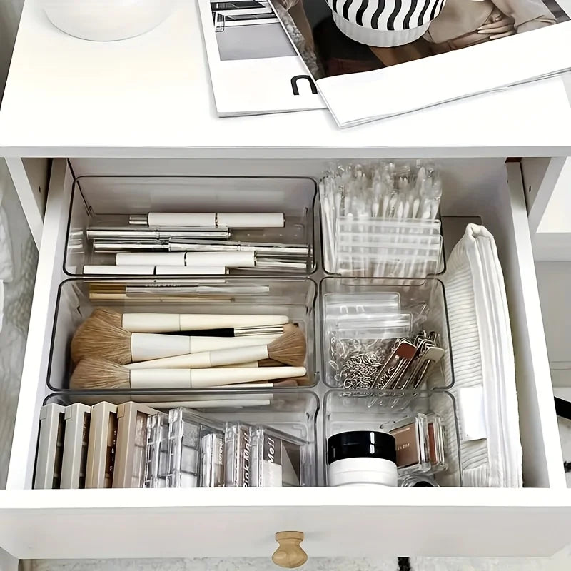7-Piece Stackable Beauty Storage Boxes