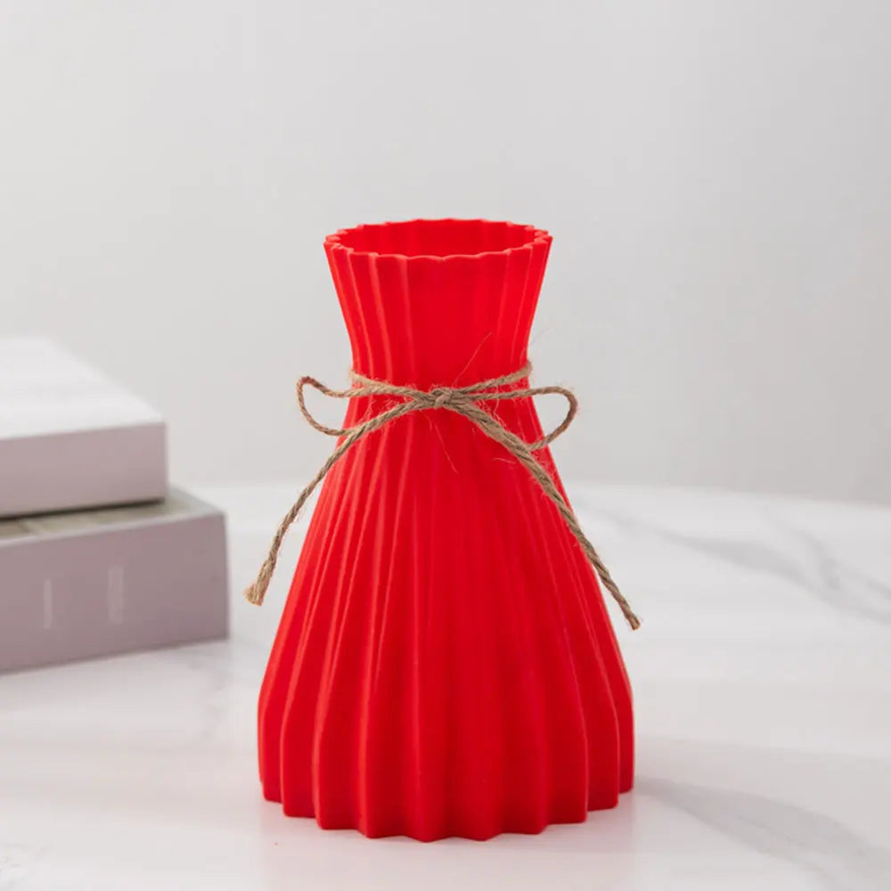 Creative Origami Vase – Modern Pleated Flower Vase for Home Decor