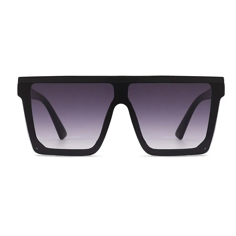 « Lunettes de soleil Femme – Grandes Montures Carrées, UV400 »
