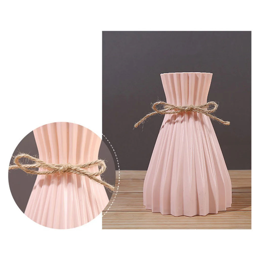 Creative Origami Vase – Modern Pleated Flower Vase for Home Decor