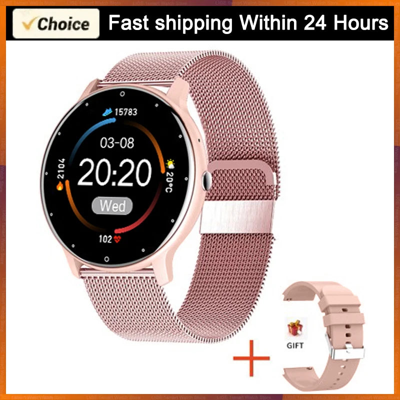 Etanche femmes montre bracelet intelligent prévisions météorologiques en temps réel hommes montres sport dames montre intelligente pour Xiaomi Android IOS