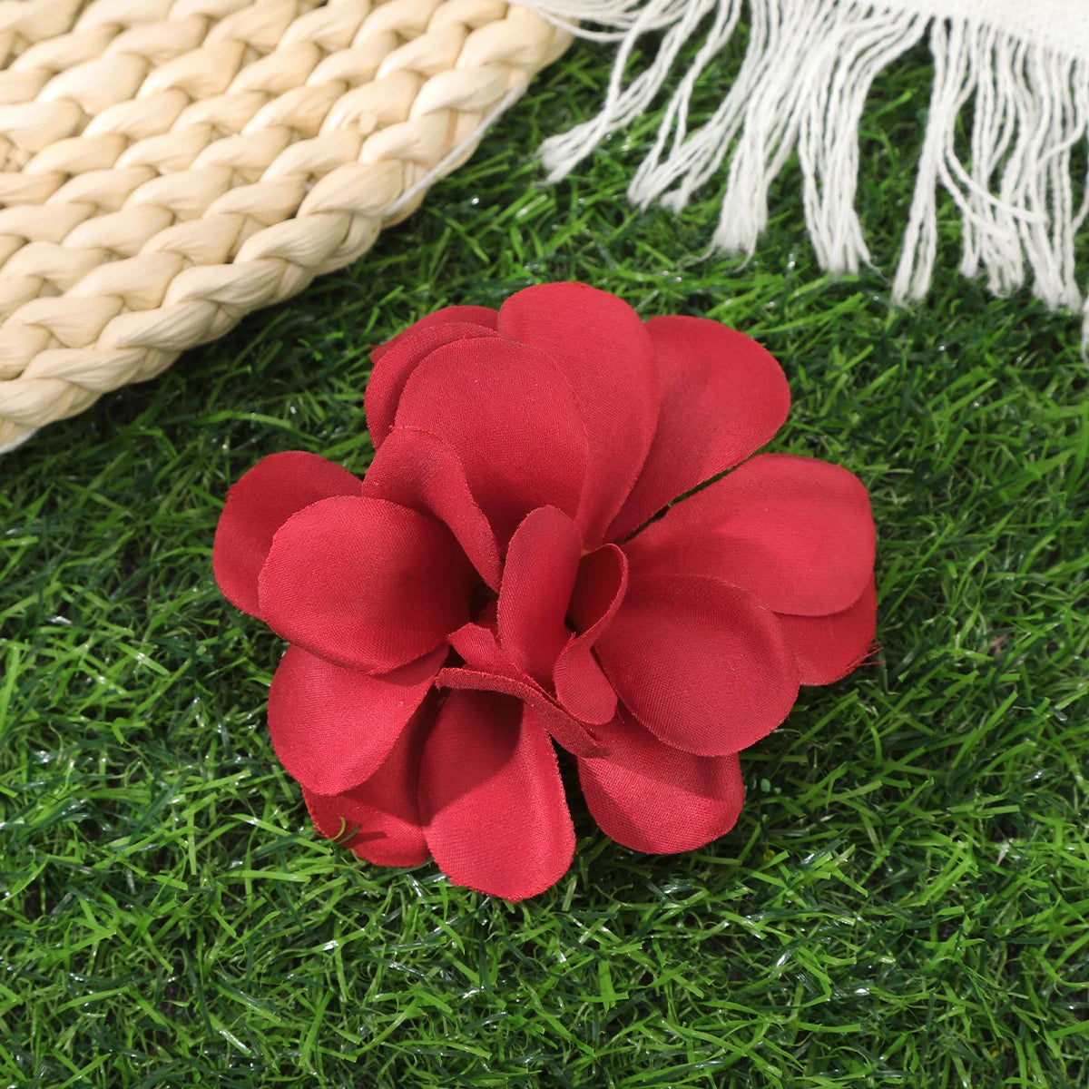 « Barrettes Femme – Fleurs Orchidée, Style Bohème »
