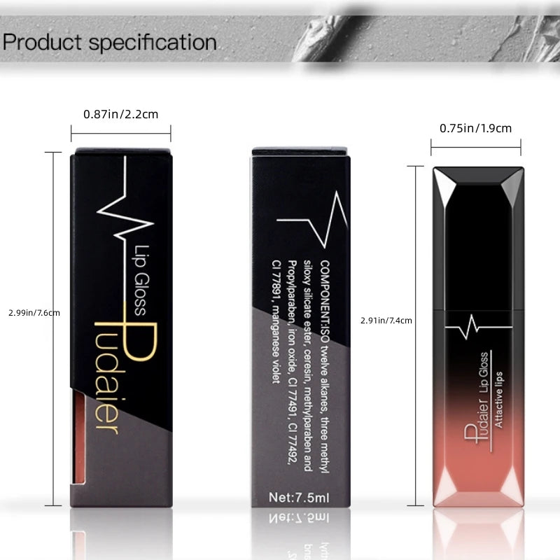 Meilleur maquillage pour les lèvres 17 couleurs Sexy mat longue durée brillant à lèvres liquide rouge à lèvres crème pour les lèvres