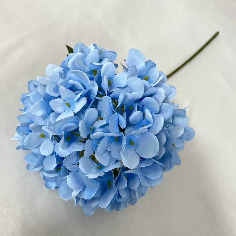58CM Artificial Hydrangea Bouquet – Realistic Silk Flowers for Home & Wedding Décor