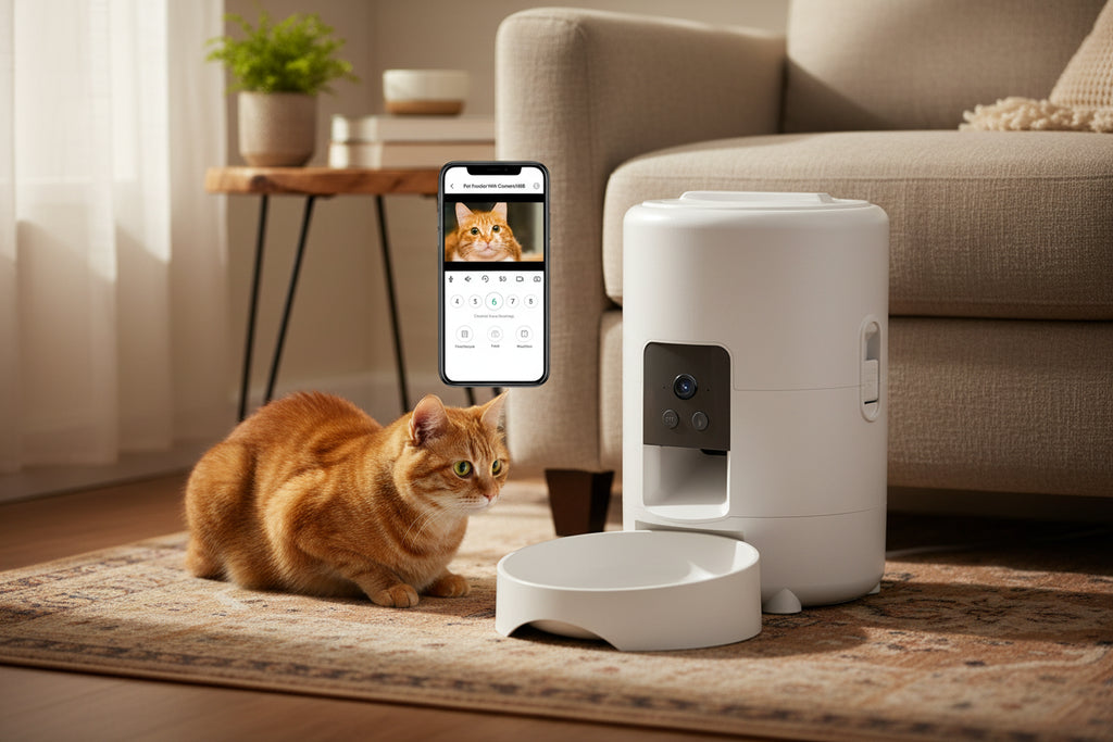 2L Smart Automatic Pet Feeder – Programmable Food Dispenser for Cats & Small Dogs