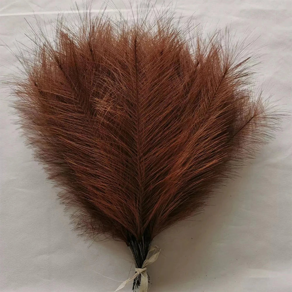 Artificial Pampas Grass Set – Fluffy Boho Decorative Reed Flowers