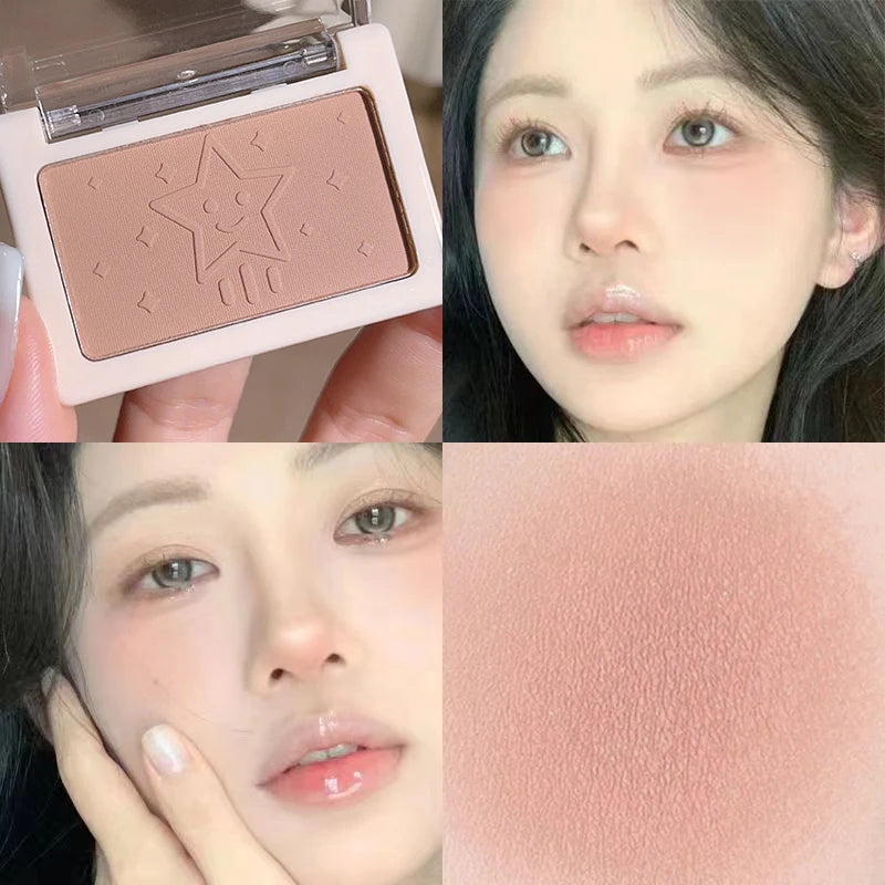 Blush Mono Couleur — Poudre Miel Naturelle, Effet Éclaircissant et Illuminateur, Teinte Rouge, 6 Couleurs Disponibles