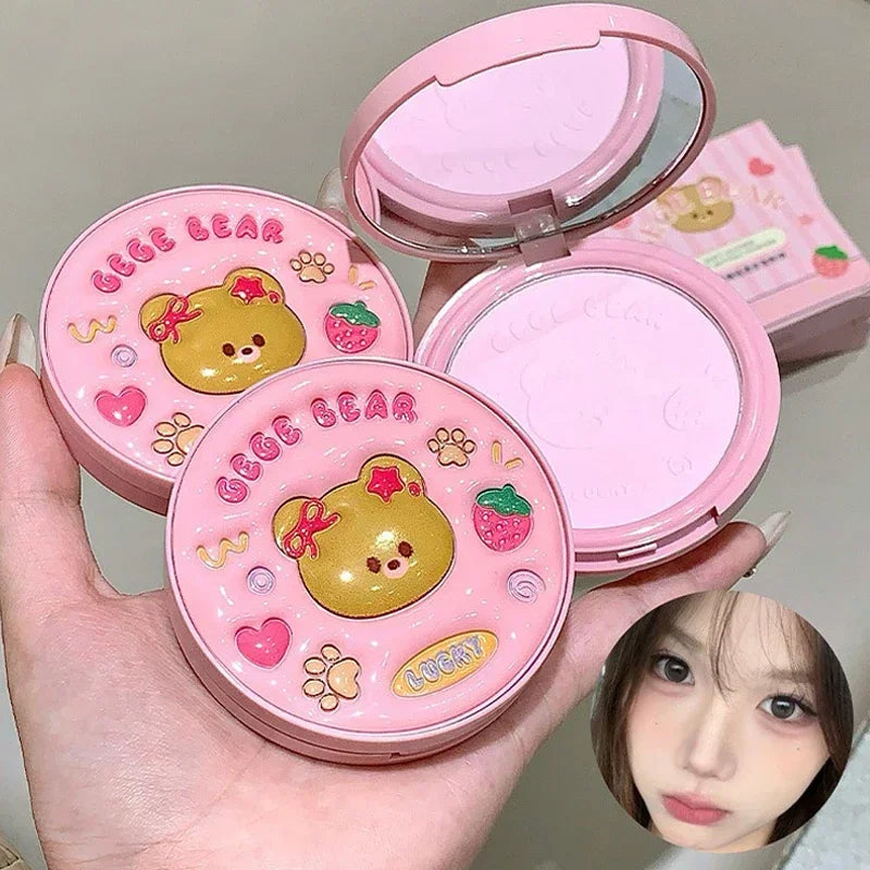 Poudre Pressée Naturelle Mat Embossée – Poudre Fixante Translucide Professionnelle Anti-Brillance • Haute Tenue • Contrôle du Sébum • Effet Lissant & Unifiant