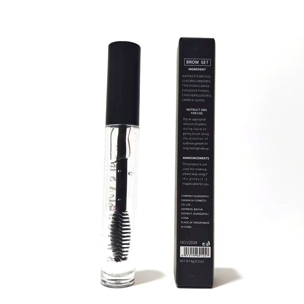 Gel Sourcils Liquide Personnalisé Étanche – Cire Fixante Longue Tenue, 3D, Sourcils Sauvages, Fixation Type Savon, Maquillage Cosmétiques