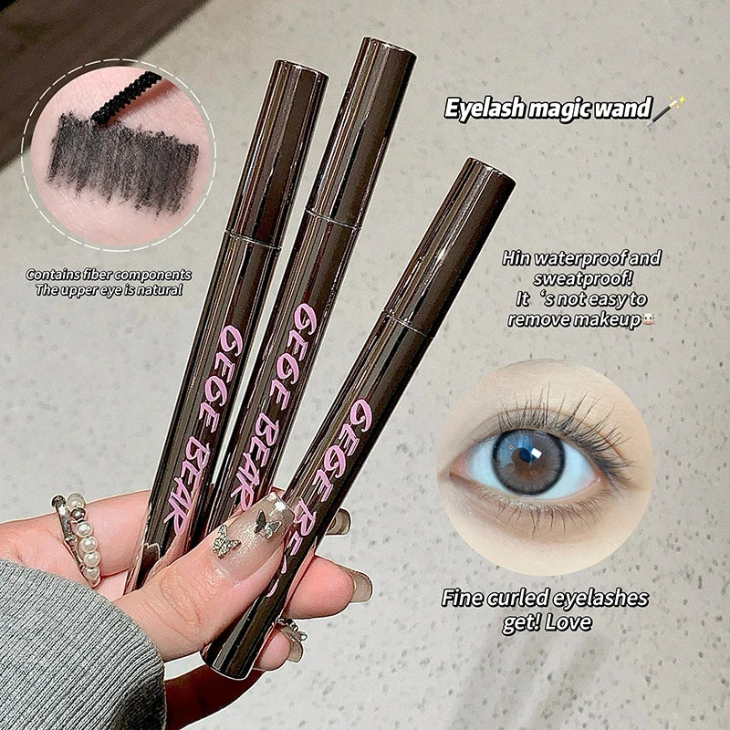 Mascara  recourbant naturel waterproof longue tenue base cils anti-bavure