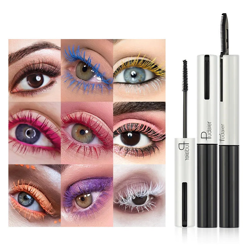 **« Set mascara 9 couleurs – 4D volume, waterproof et longue tenue »**