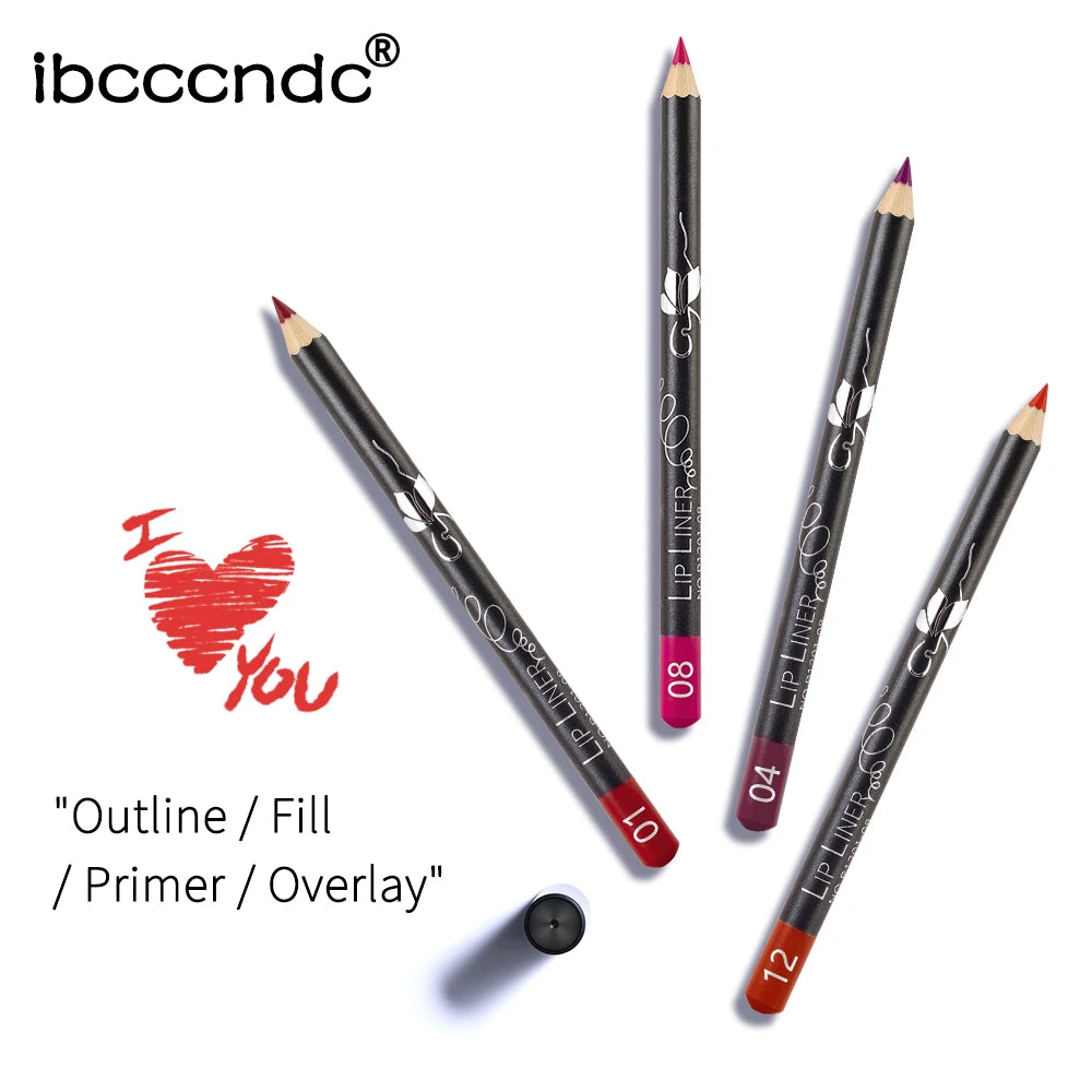 Crayon à Lèvres Mat Professionnel – Waterproof, Longue Tenue, Lisse, Teinte Naturelle Nude, 1 Pièce, Outil Cosmétique