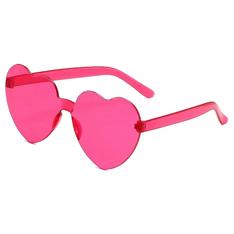 « Lunettes Femme Cœur – Lot 12-100 pcs, Multicolores »