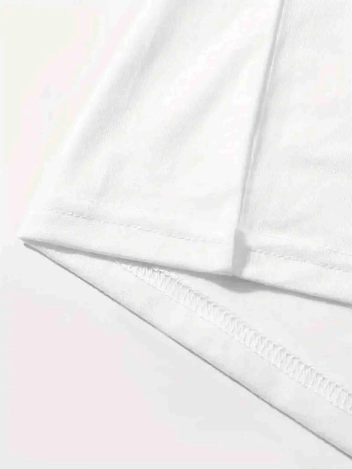 T-shirt pour hommes "I'm OK", haut décontracté à manches courtes et col rond, confort lavable en machine, version ample, tissu doux