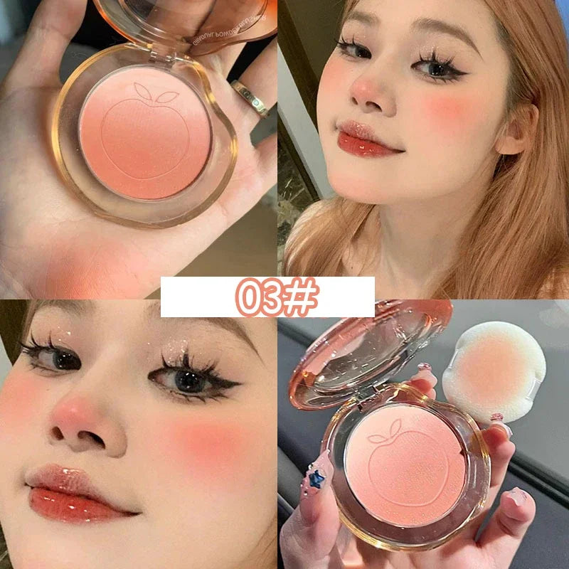 Blush Pêche & Rose – Fini Mat, Tenue Longue, Texture Soyeuse