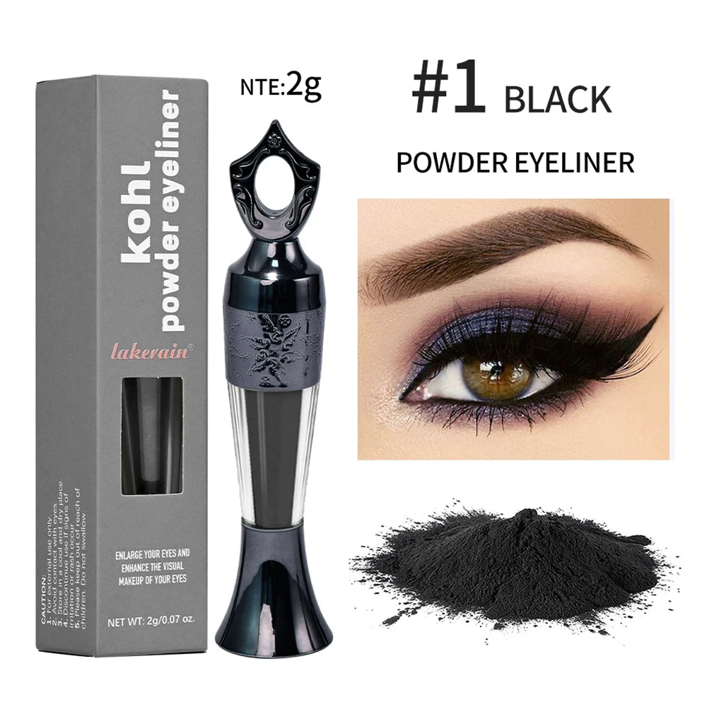 Eyeliner — poudre noire, effet intense et défini