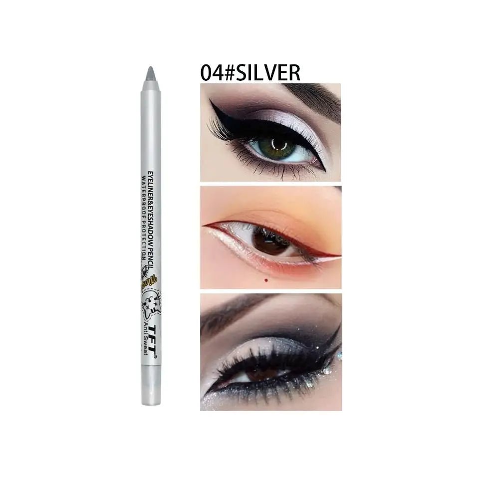 Crayon eyeliner longue tenue Fashion Not Blooming, waterproof, couleur, gel, ombre à paupières