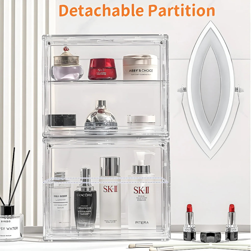 Clear Makeup Organizer Case