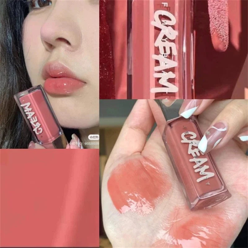 Baume à Lèvres – Rouge à Lèvres Longue Tenue, Paillettes, Hydratant, Effet Repulpant, Soin des Lèvres, Gloss, Idéal Cadeau