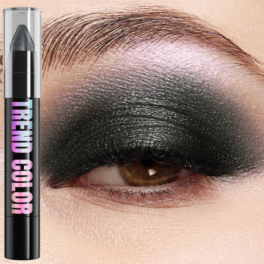 Crayon eyeliner nacré pailleté 24 couleurs, waterproof, mat, nude, effet illuminateur.