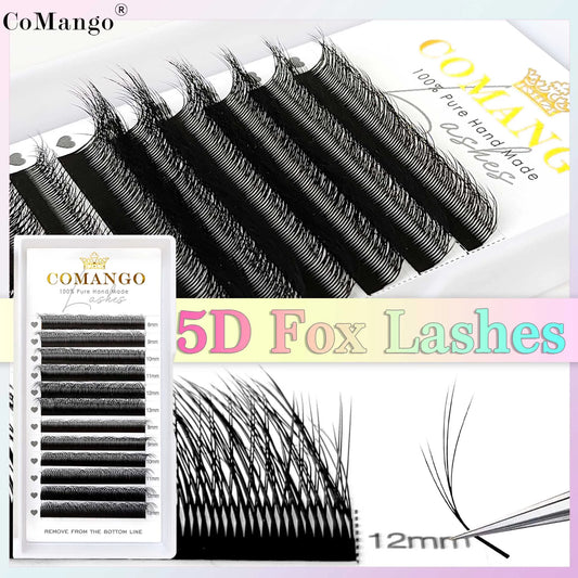CoMango Extensions de Cils Effet Fox Eye