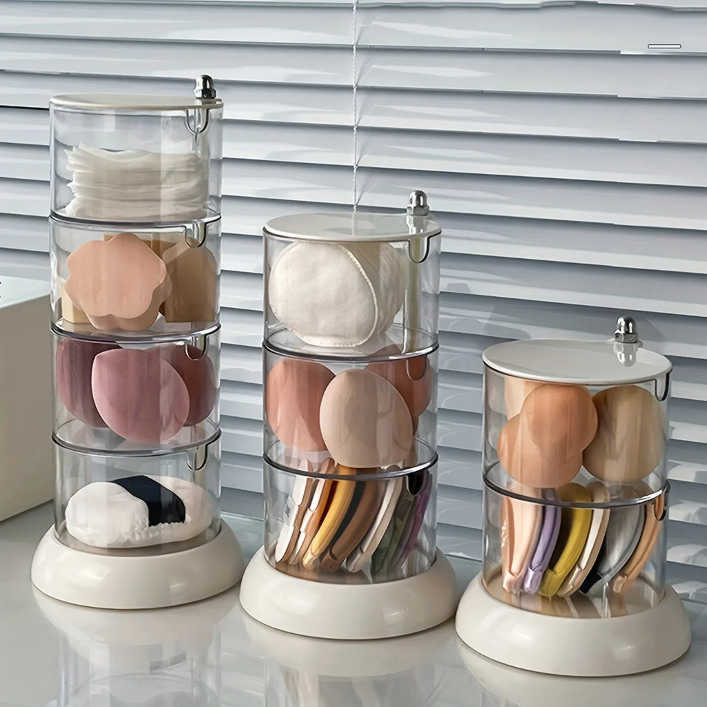 Minimalist Makeup Sponge Organizer