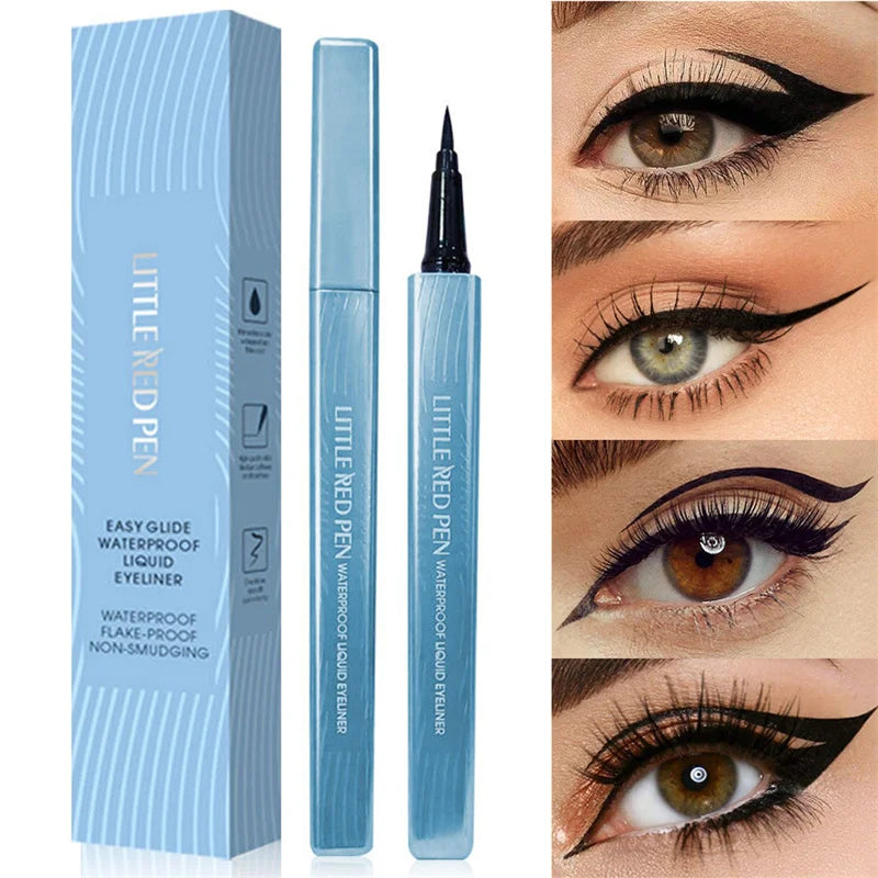 Eyeliner ultra-fin, longue tenue, effet mat et lisse, waterproof, anti-bavures, maquillage coréen, cosmétiques de beauté