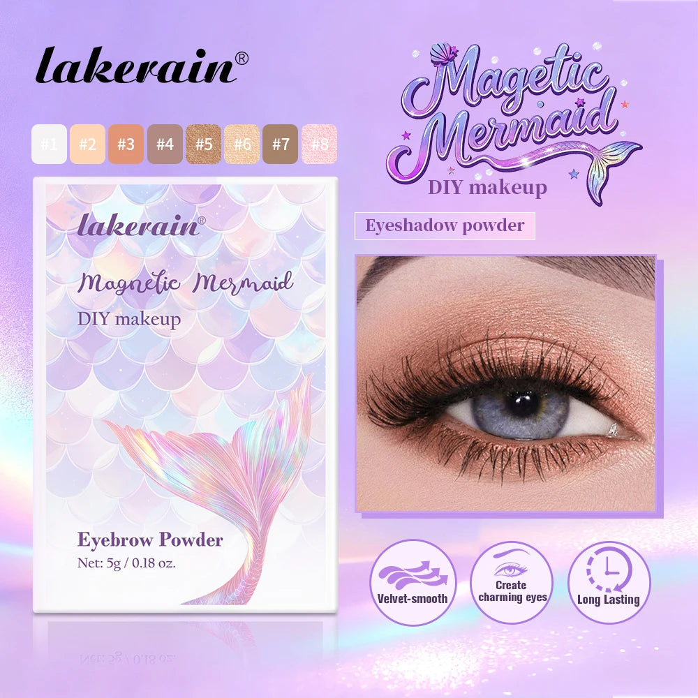 Recharge pour palette de fards à paupières - Waterproof, longue tenue, multifonctionnelle, fond magnétique - Maquillage à faire soi-même