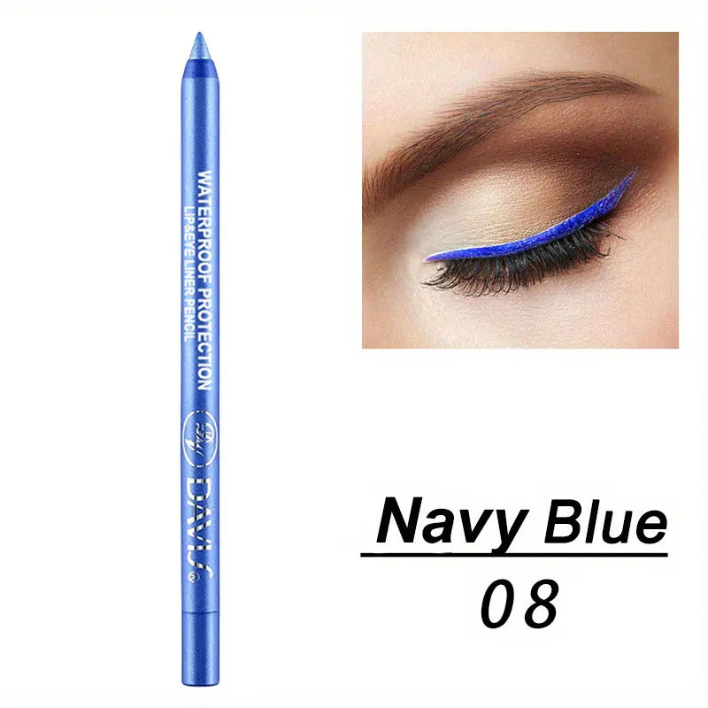 Eyeliner Crayon Waterproof – Haute Brillance et Longue Tenue