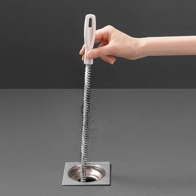 Household Drain Cleaning Tool – Flexible Pipe & Hair Clog Remover