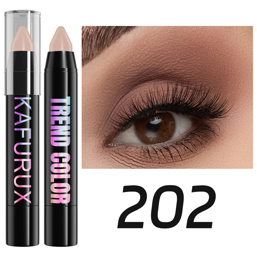 Crayon eyeliner nacré pailleté 24 couleurs, waterproof, mat, nude, effet illuminateur.