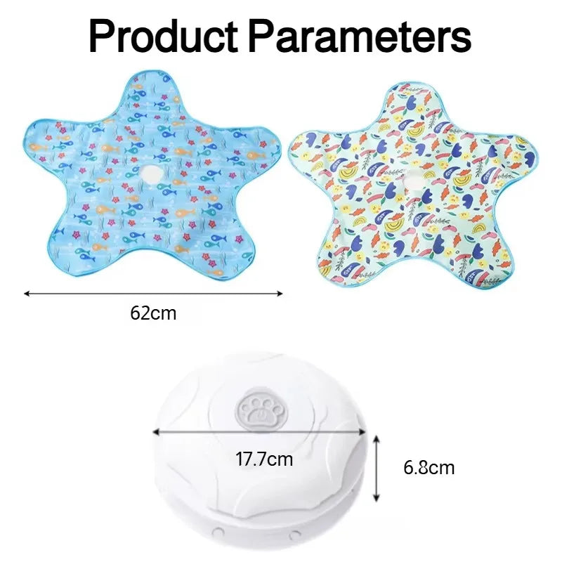 Interactive Hide & Seek Cat Toy with Motion-Activated Squeaky Mouse & Hidden Feathers