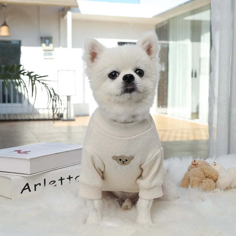 Winter Fleece Pet Sweatshirt – Warm Jacket for Dogs & Cats