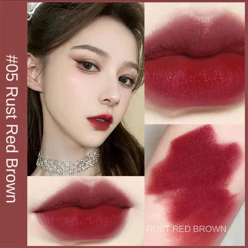 Crayon à Lèvres Mat Populaire – Waterproof, Effet Repulpant, Teintes Naturelles Nude et Rose, Contour Professionnel des Lèvres