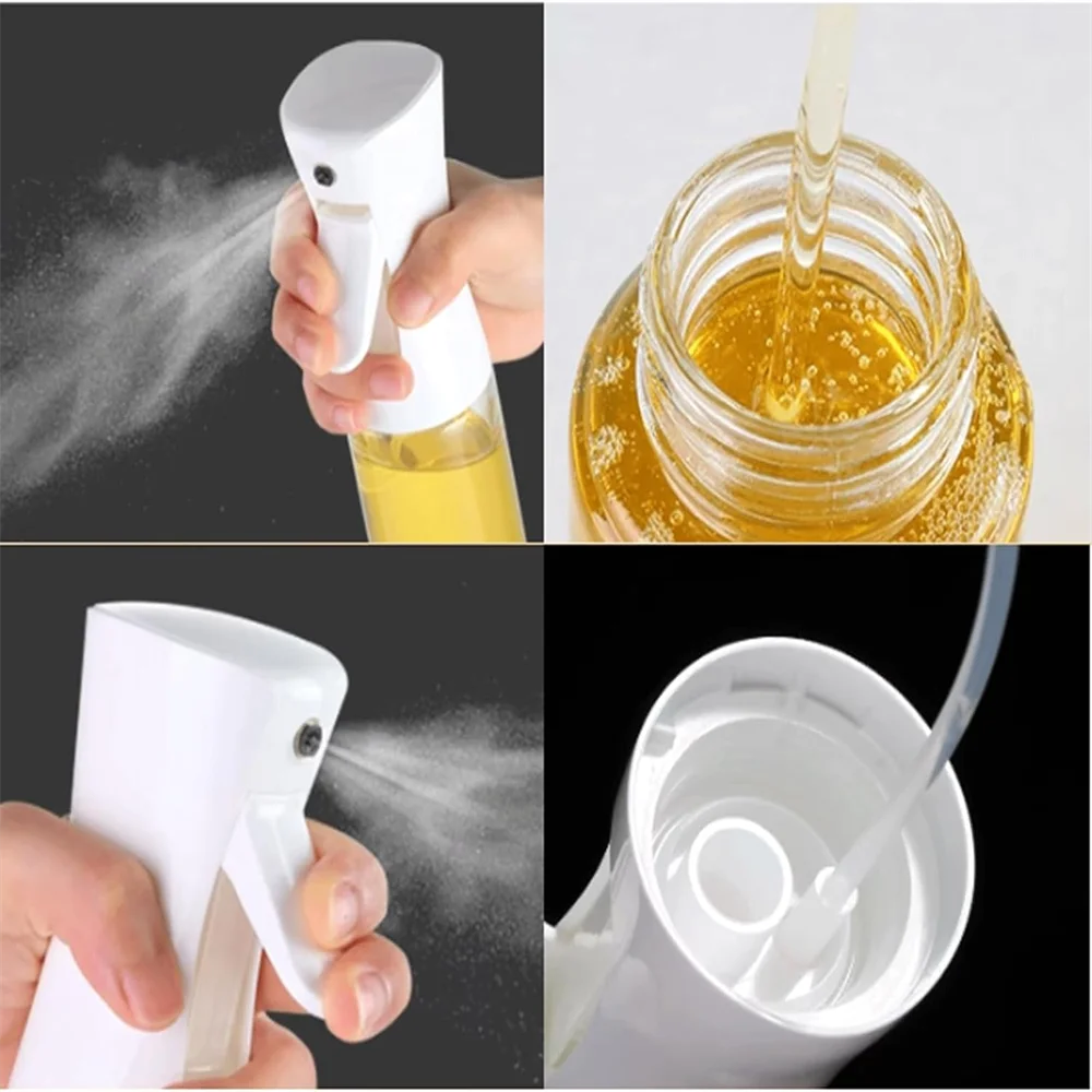 Reusable Olive Oil Sprayer Bottle – Food-Grade Oil & Vinegar Mist Dispenser for Cooking, BBQ & Kitchen Use