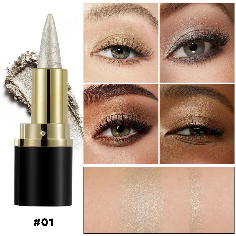 Set 2 pcs eyeliner gel – texture crémeuse, facile à appliquer, résistant à la sueur, haute pigmentation, accessoires maquillage quotidien pour femmes