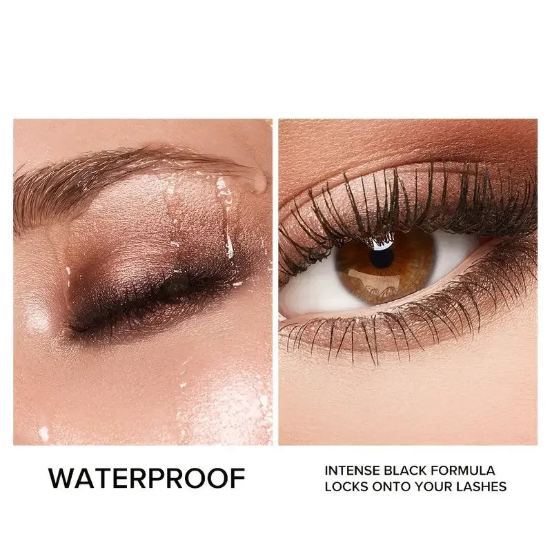 **« Mascara 4D noir – Longue tenue, volumisant et recourbant »**